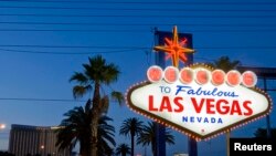 Ansèy yon moun ka wè si ou ale vizite Las Vegas: "Welcome to Fabulous Las Vegas"