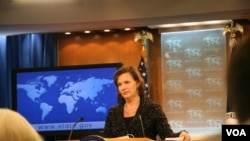Phát ngôn viên Bộ Ngoại giao Hoa Kỳ Victoria Nuland nói Bắc Triều Tiên không cho biết ngày giờ thử nghiệm rõ rệt