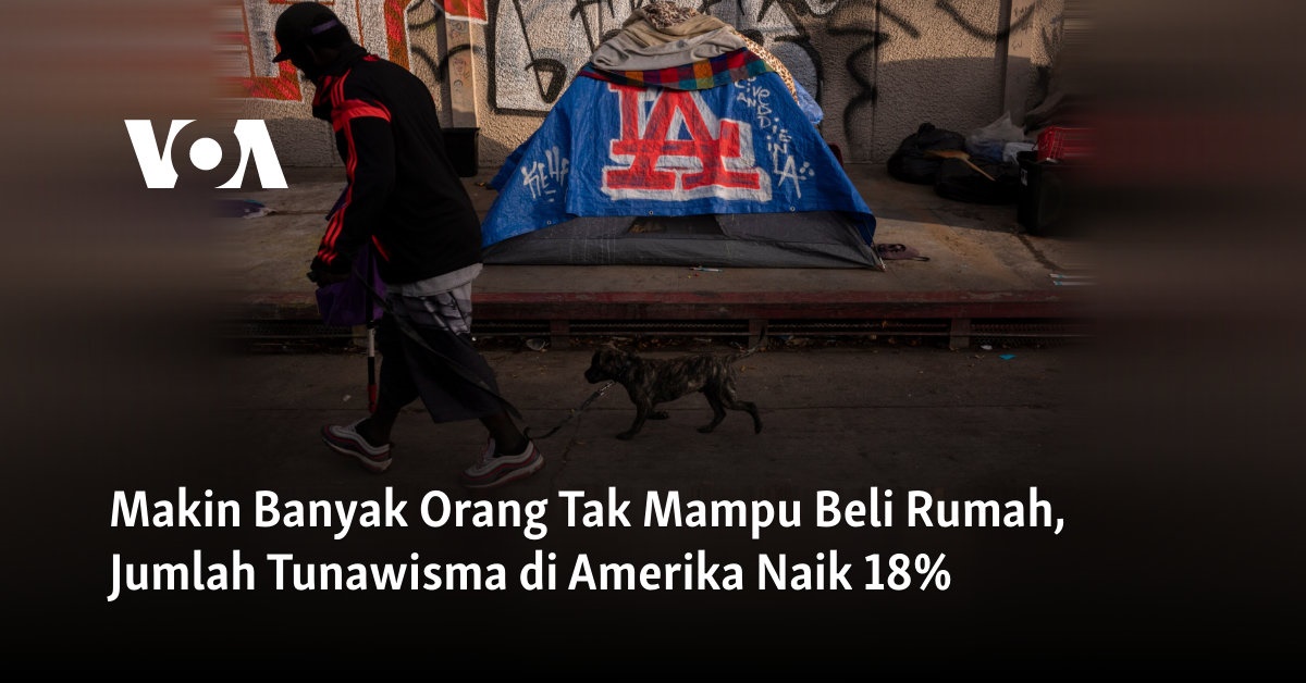 Makin Banyak Orang Tak Mampu Beli Rumah, Jumlah Tunawisma di Amerika Naik 18%