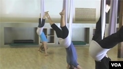 Antigravity yoga