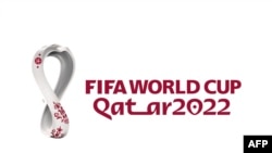 Le logo du Mondial Qatar 2022 dévoilé à travers le monde, le 3 september 2019.