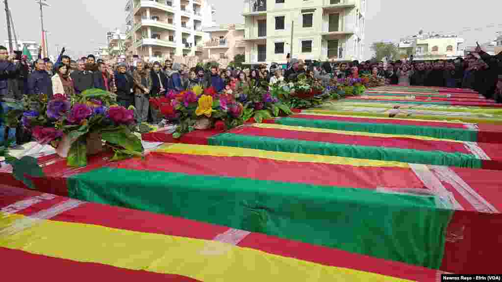 Bajarê Efrîn, Bombebaran