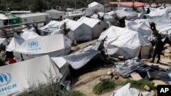 Izbeglički kamp na Lezbosu