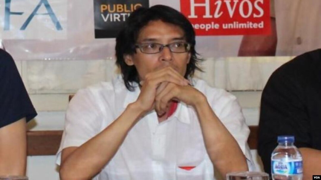 Peneliti Departemen Komunikasi dan Informasi Pengurus Besar Nahdlatul Ulama (PBNU) Savic Ali. (Foto: VOA/Andylala)