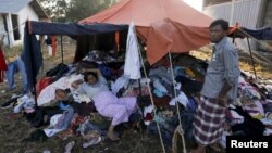 到达印尼的罗兴亚难民