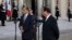 FILE - French President Francois Hollande, right, and Mauritania's President Mohamed Ould Abdel Aziz, Elysee Palace, Paris, Nov. 20, 2012.