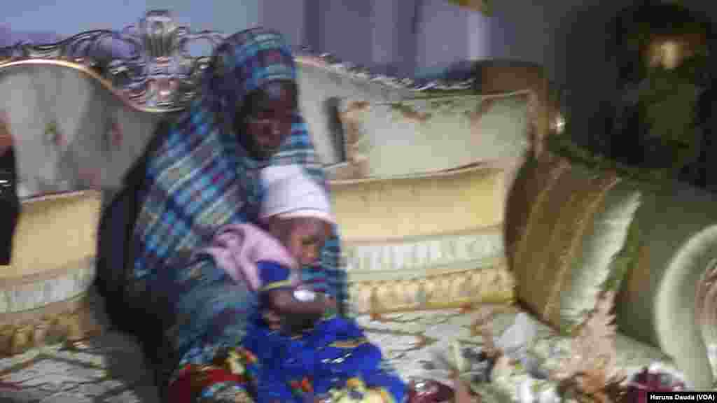 BORNO: Rakiya Abubakar one of the Chibok girls rescued with her six-month old baby