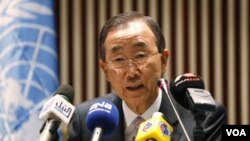 Ban Ki-Moon se mostró preocupado ante la situación humanitaria que viven los ciudadanos civiles.