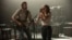 A scene from "A Star is Born" with Bradley Cooper and Lady Gaga. 