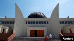 Grande Mosquée de Strasbourg le 9 juillet 2013. 