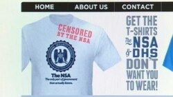 NSA Squabbles With T-shirt Maker Over Free Speech