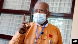 Zaw Myint Maung, 72 tahun, sekutu dekat Suu Kyi, dibebaskan oleh junta Myanmar (foto: dok). 