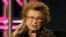 FILE - Dr. Ruth Westheimer participates in the "Ask Dr. Ruth" panel during the Hulu presentation at the Television Critics Association Winter Press Tour in Pasadena, California, Feb. 11, 2019. The diminutive sex therapist who became a pop icon died on July 12, 2024, at age 96.