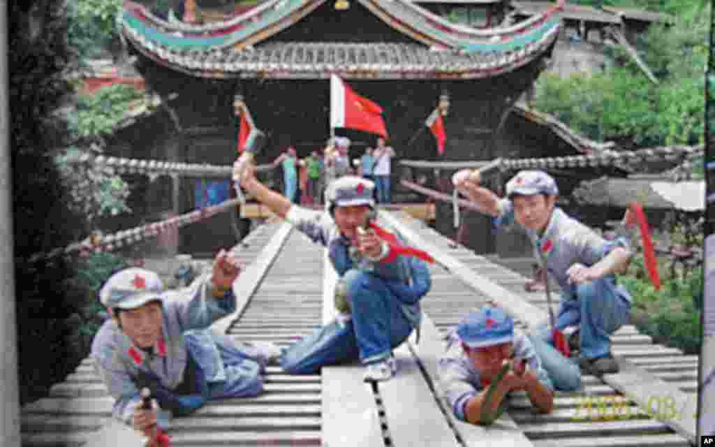 照像部陈列的一张照片