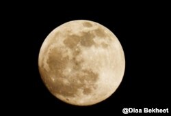 FILE - A full moon in Washington. (Photo: Diaa Bekheet)