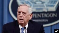 အမေရိကန်ကာကွယ်ရေးဝန်ကြီး Jim Mattis