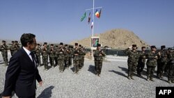 Николя Саркози в Афганистане 12 июля 2011г.
