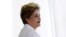 Brazil's President Dilma Rousseff attends a meeting with educators at the Planalto Palace in Brasilia, Brazil, April 12, 2016. 