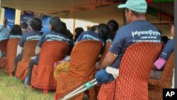 During a forum at the former Khmer Rouge stronghold of Samlot district, Battambang province, said they were happy to see four senior leaders stand trial.