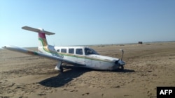 Exemple d'un avion piper PA-31, en Albanie, le 10 mai 2014.