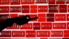 FILE - The Netflix logo is shown in this illustration photograph in Encinitas, California, Oct. 14, 2014.