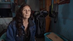 Lakota tribe female elder, resident of Wounded Knee, Pine Ridge Reservation, South Dakota.