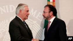 El secretario de Estado, Rex Tillerson aseguró que: “Subrayamos la importancia de detener las armas de fuego ilegales y el efectivo a granel que es originario de los Estados Unidos y que fluye hacia México”.