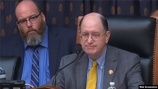 Dân biểu Brad Sherman phát biểu hôm 25/7/2019. Photo Foreign Affairs Committee.