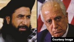 زلمی خلیلزاد در قطر با عبدالغنی برادر، معاون گروه طالبان دیدار کرد