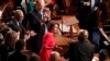 La líder demócrata Nancy Pelosi durante el inicio de la sesión número 116 del Congreso en Capitol Hill, Washington, Estados Unidos. Foto Reuters.