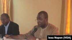 Issoufou Maiga, président de l'OTRAF, au Burkina, le 14 février 2017. (VOA/Issa Napon)