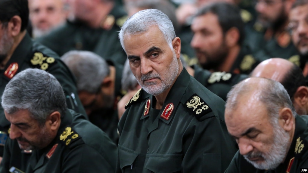 Chỉ huy quân sự Iran Qassem Soleimani.