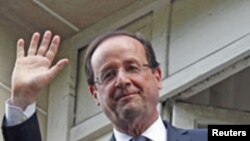 Olá! O novo patrão do Eliseu, François Hollande