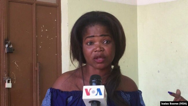 Isabel Bumba, irmã de um dos condenados