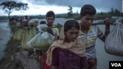 Người Rohingya ở Miến Điện đã phải bỏ chạy hang loạt kể từ tháng Tám năm 2017