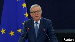 Президент Європейської комісії Жан Клод Юнкер закликав до термінового визначення того, як ЄС діятиме у разі запровадження нових санкцій США щодо Росії