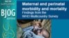 WHO Study Reports Fewer Childbirth Deaths 