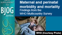Phúc trình của WHO về số tử vong khi sinh con.
