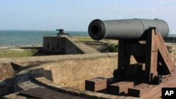 Utvrda Fort Gaines, iz vremena američkog Građanskog rata, u saveznoj državi Alabami