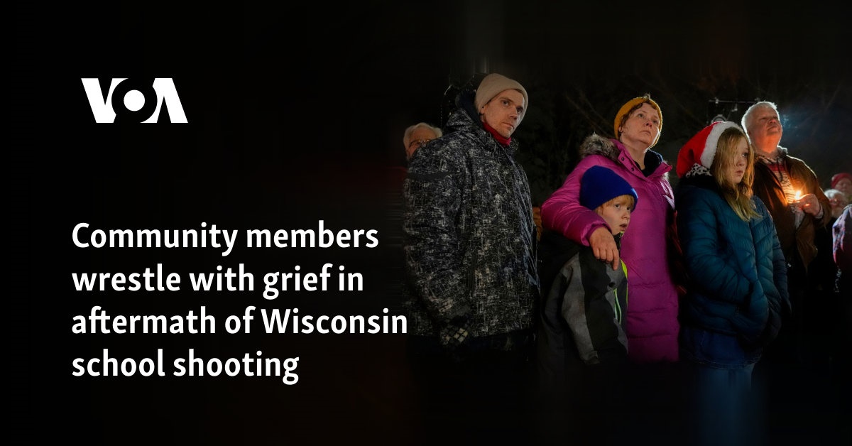 Community Members Wrestle With Grief In Aftermath Of Wisconsin School ...