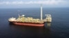 FILE - The oil ship Prof John Evans Atta Mills is seen moored off the coast of the port of Takoradi, Ghana, July 14, 2016. 