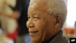 Cựu Tổng Thống Nam Phi Nelson Mandela.