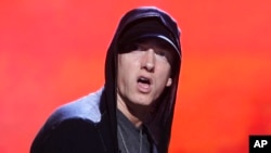 Le rappeur américain Eminem