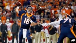 Peyton Manning สร้างประวัติศาสตร์ขว้างทัชดาวน์มากที่สุดของ NFL