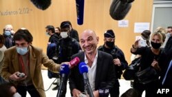 Richard Malka, advogado do jornal Charlie Hebdo após a sentença, 16 dezembro 2020