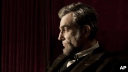 Daniel Day-Lewis portrays President Abraham Lincoln in Steven Spielberg's "Lincoln," November 2012.