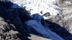 Glacier Collapses in Swiss Alps
