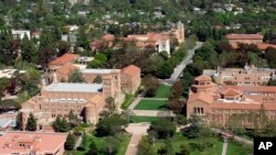 An aerial view of the University of California at Los Angeles. (Courtesy UCLA)