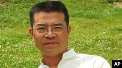 Chinese dissident Chen Xi is seen in this undated handout photo released by his family on December 26, 2011.