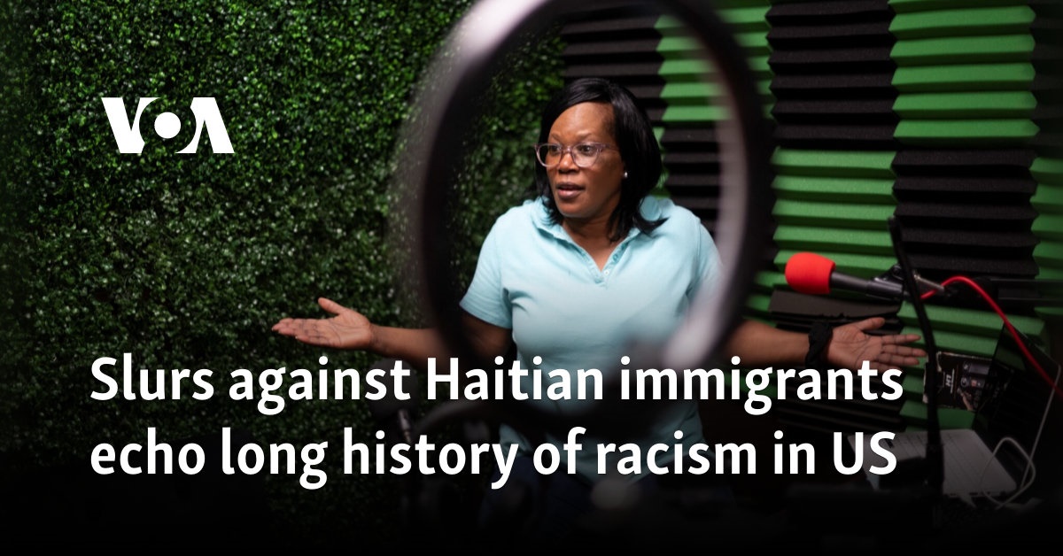 Insults against Haitian immigrants reflect long history of racism in US